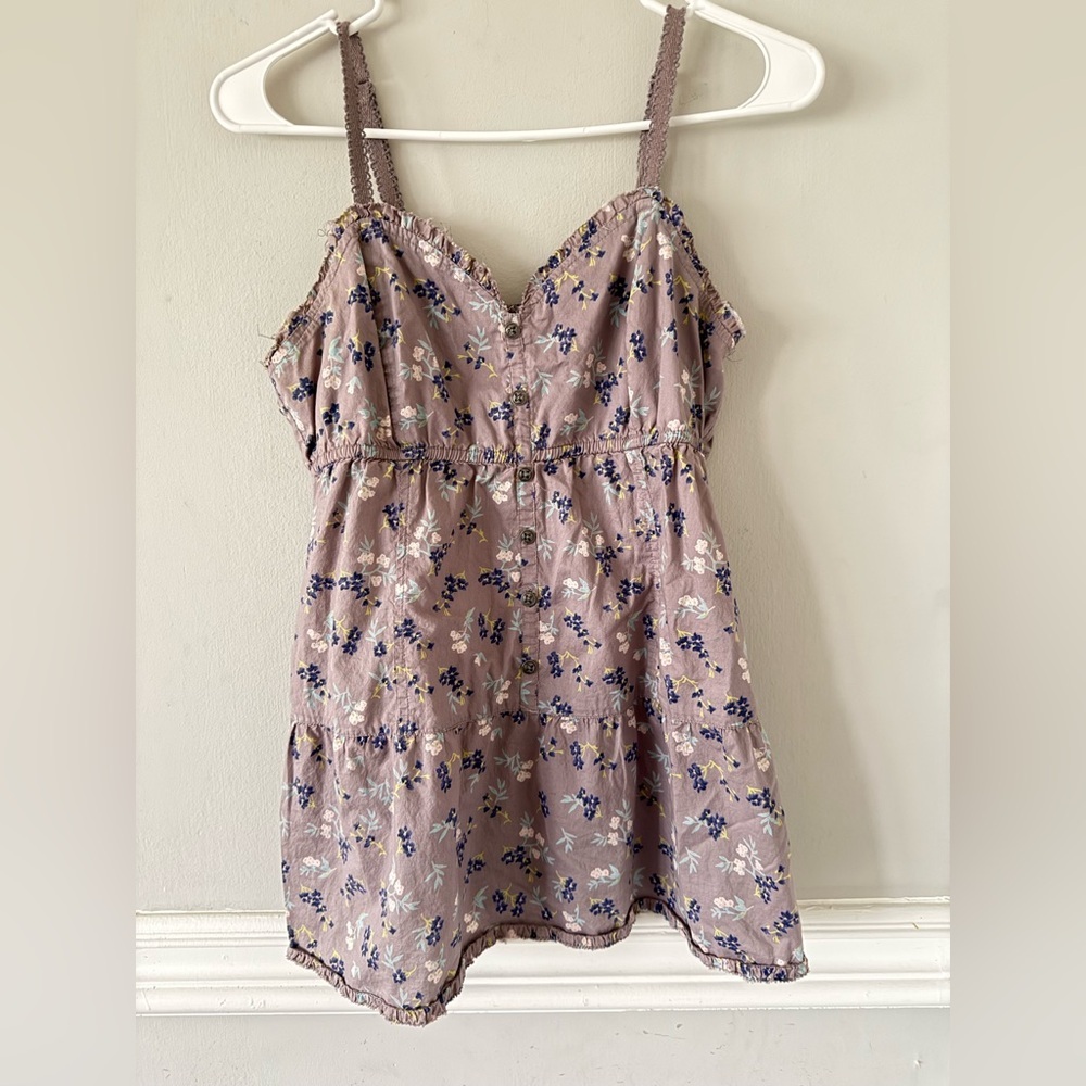 Decree Floral Women’s Camisole Blouse 100%‎ Cotton Size Large